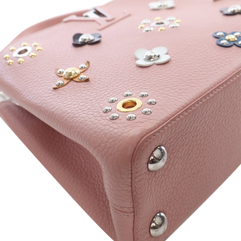 Pre-Loved Louis Vuitton Taurillon Mechanical Flowers Capucines BB - Picture 7 of 10